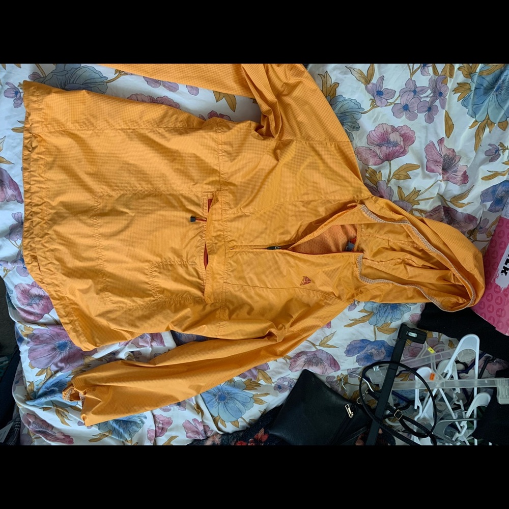 Reflective Orange Nike all weather jacket/pullover